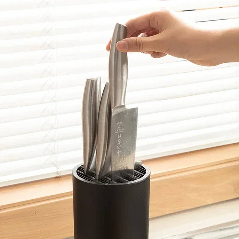 Kitchen Tools Stand for Chef's Knife, Knife Block, Storage Tank Holder, Kitchen Accessories, Household Tools, 1Pc