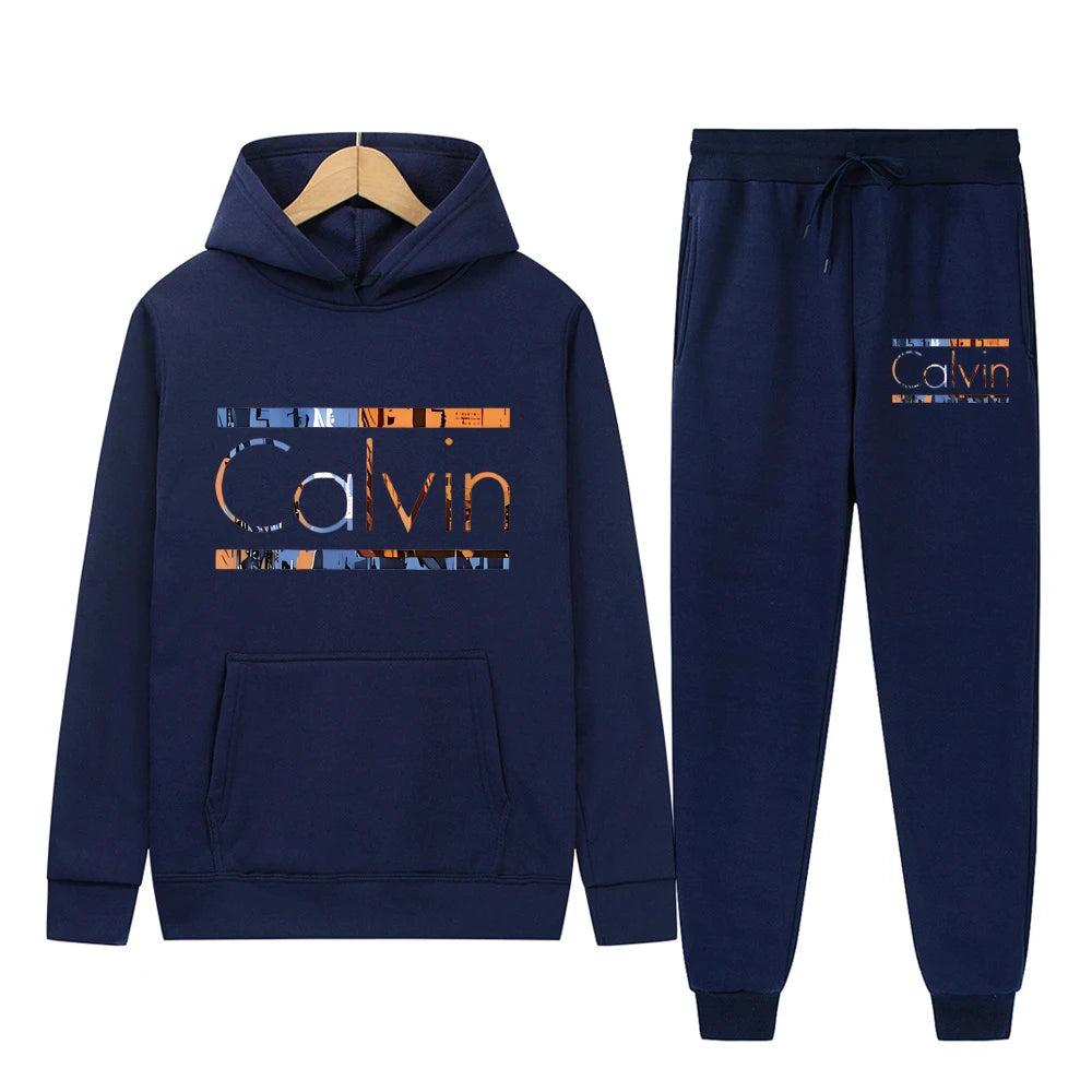Men's hoodie sets are trendy for casual and home wear in autumn and winter, with a variety of colors to choose from