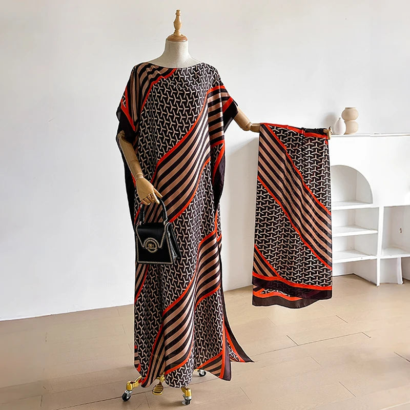 African Dresses For Women Muslim Fashion Abayas Boubou Dashiki Ankara Outfits Evening Gown Dubai Kaftan Abaya Robe Marocaine