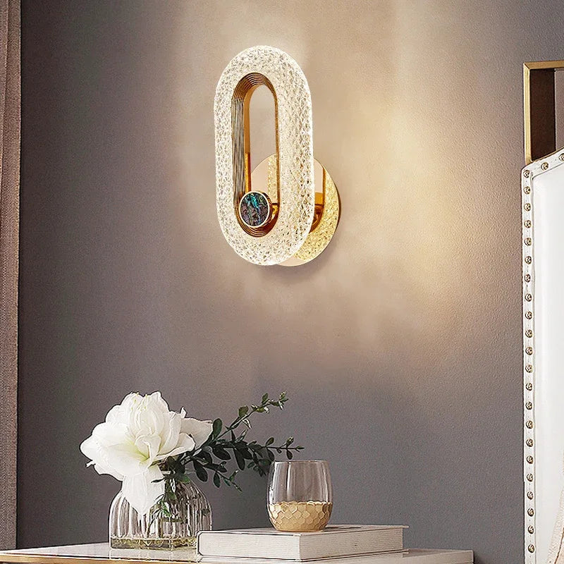 LED Wall Lamp Modern Nordic Wall Light Sconces Indoor Lighting for Living Room Bedroom Bedside Light Fixture Wall Decor Bathroom