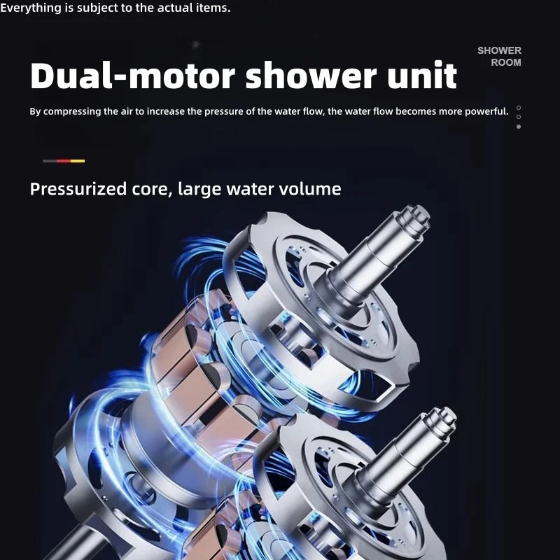 Outdoor shower unit - Portable bathing device, suitable for camping, construction sites and household use. Easy to use.