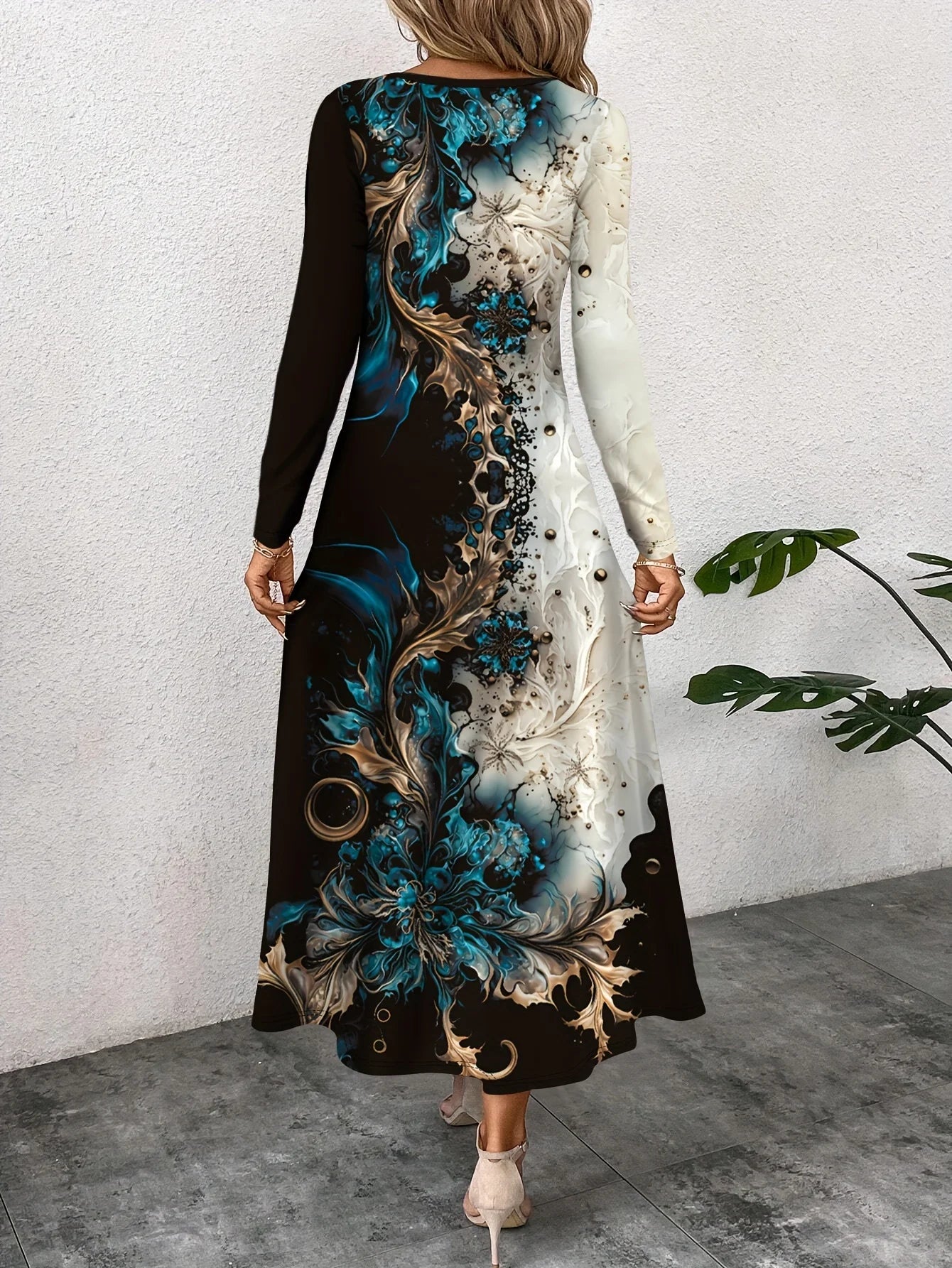 Fashion Elegant Women Dress Loose Casual Dress Women Dress New Temperament