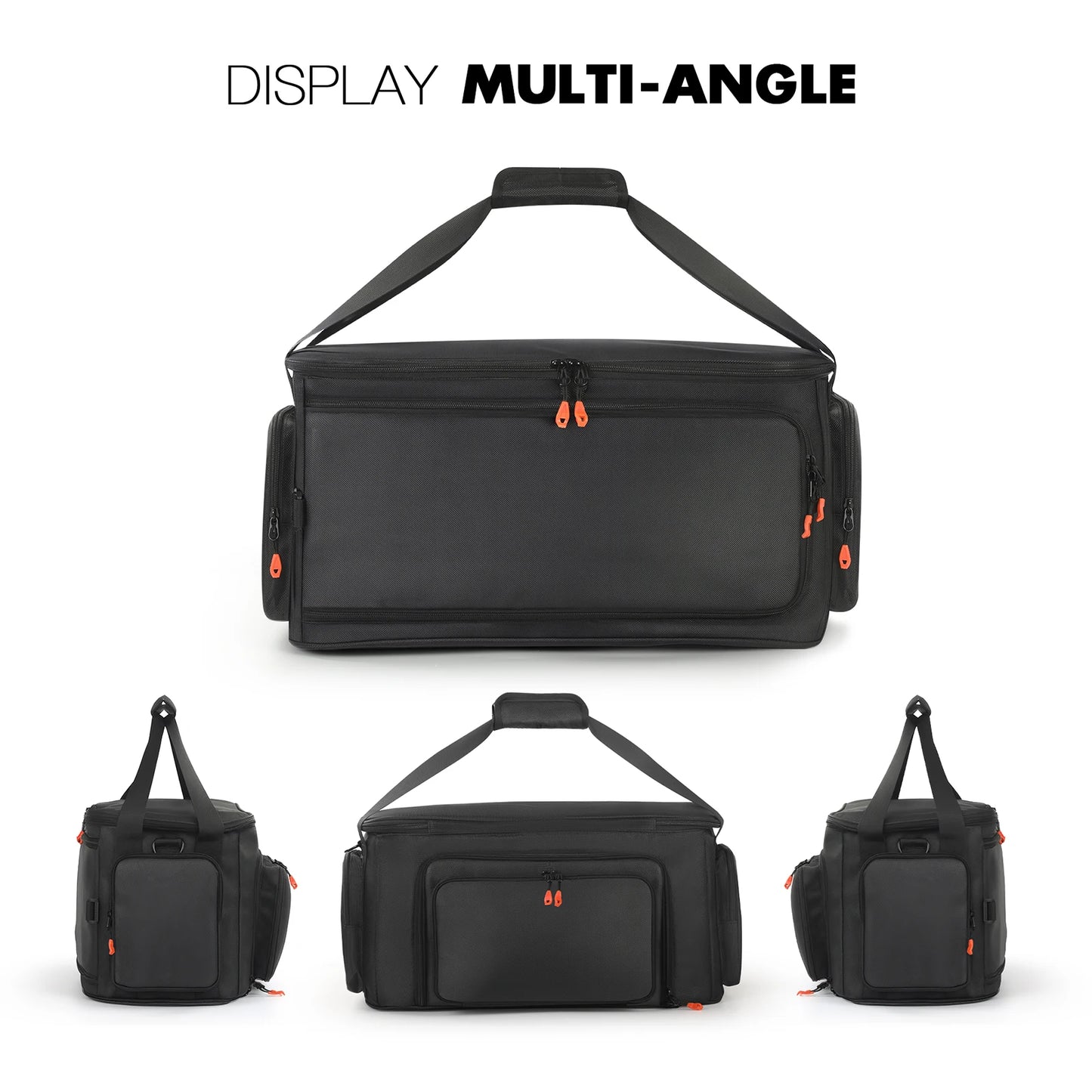 Travel Storage Bag with Shoulder Strap Portable Speaker Carry Tote Bag for JBL PartyBox On The Go 2 Speaker Accessories
