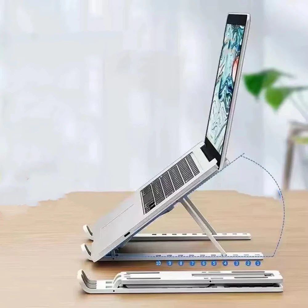 Adjustable Foldable Laptop Stand – Portable  Holder