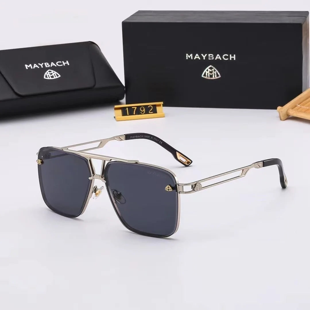 MAYBACH Luxury brand Sunglasses for Men and women Classic Sun Glasses High Quality Eyewears Pilot Goggle UV 400 Protection 17911
