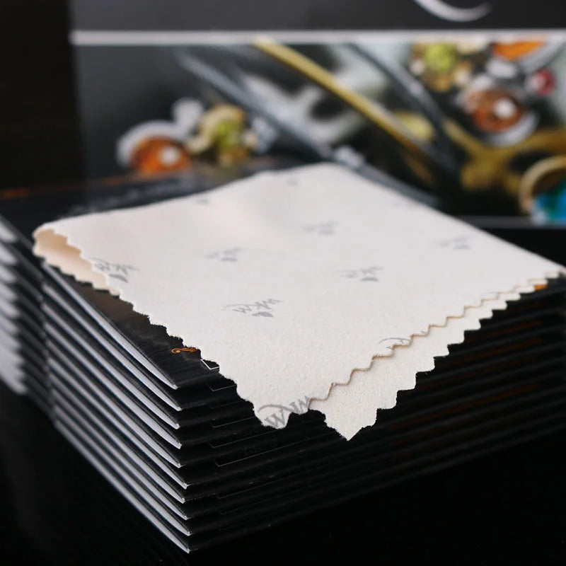 Cashmere Jewelry Silver Cloth Jewelry Unique Packaging Gold and Silver Accessories Necklace Earring Pendant Cleaning Accessories