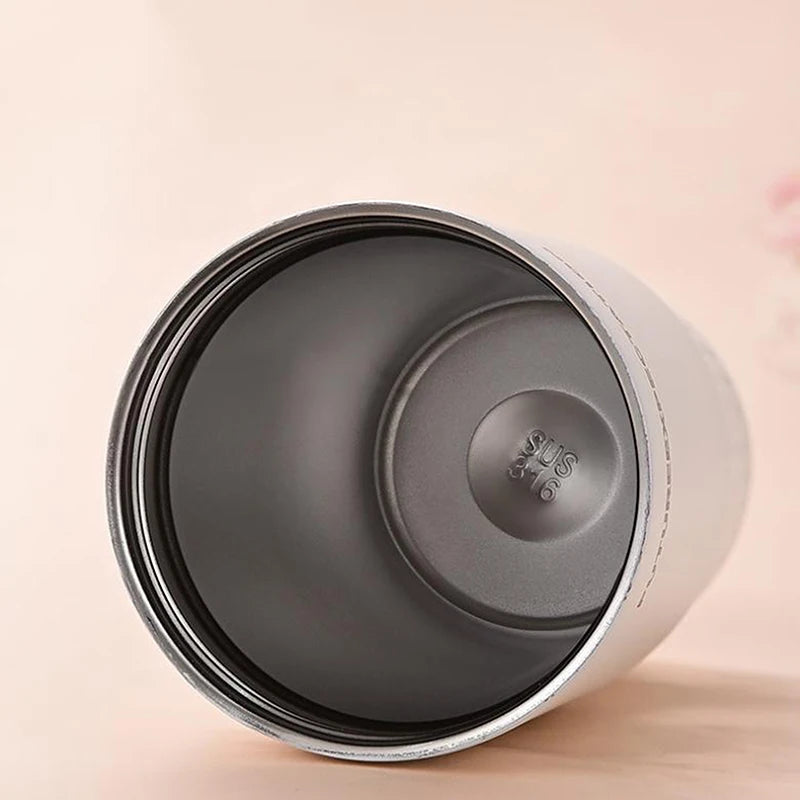 1Pieces Large Capacity Car Travel Mug Thermos Cup For Hot And Cold Dual Use Portable Tumbler Outdoor Tableware