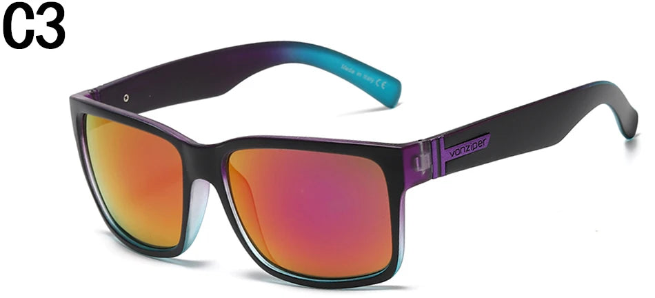 Classic Square Sunglasses Men Women Luxury Brand Designer Sun Glasses for Men Driving Fishing Goggles Man UV400