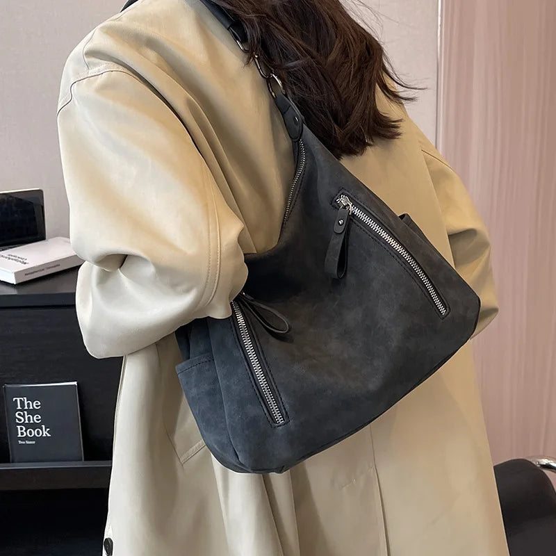 Women tote bag large capacity bag women crossbody bag small students shoulder bag commuting tote bag