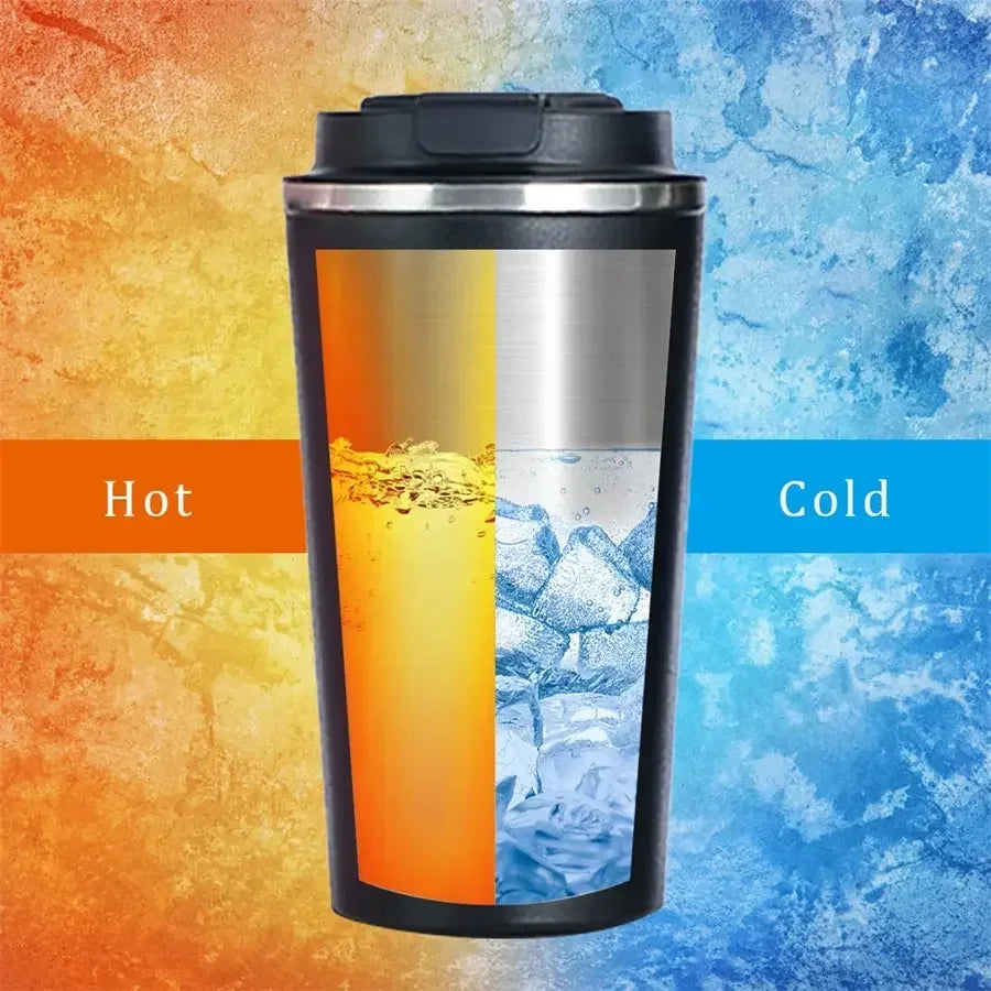 1pc 510ml Stainless Steel Smart Coffee Tumbler  Cup With Intelligent Temperature Display Portable Travel Mug