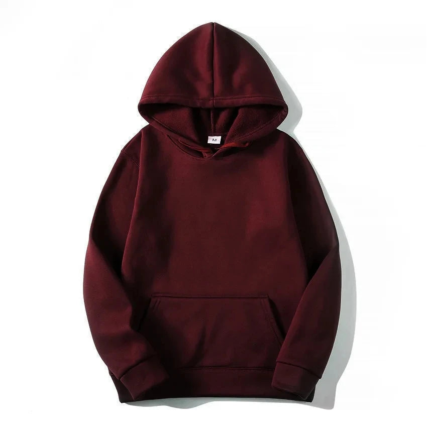 Hoodies for men and women 2025 autumn new item heavyweight American high street men's top plus size hooded pullover