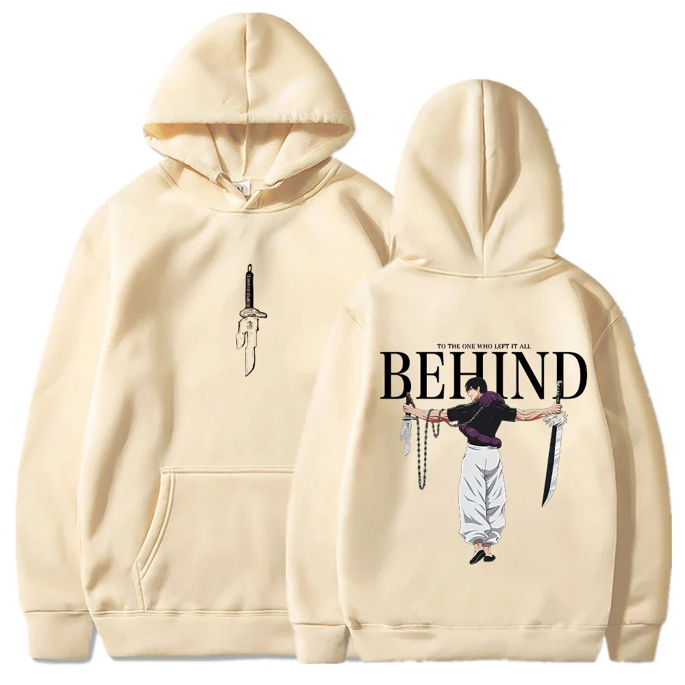 Anime Hoodies Men Women  Manga Hooded Pullover Gothic Sweatshirts Hip Hop Streetwear Men's Clothing sweatshirt harajuku