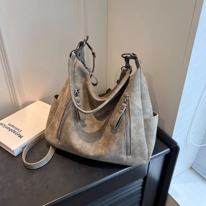 Women tote bag large capacity bag women crossbody bag small students shoulder bag commuting tote bag