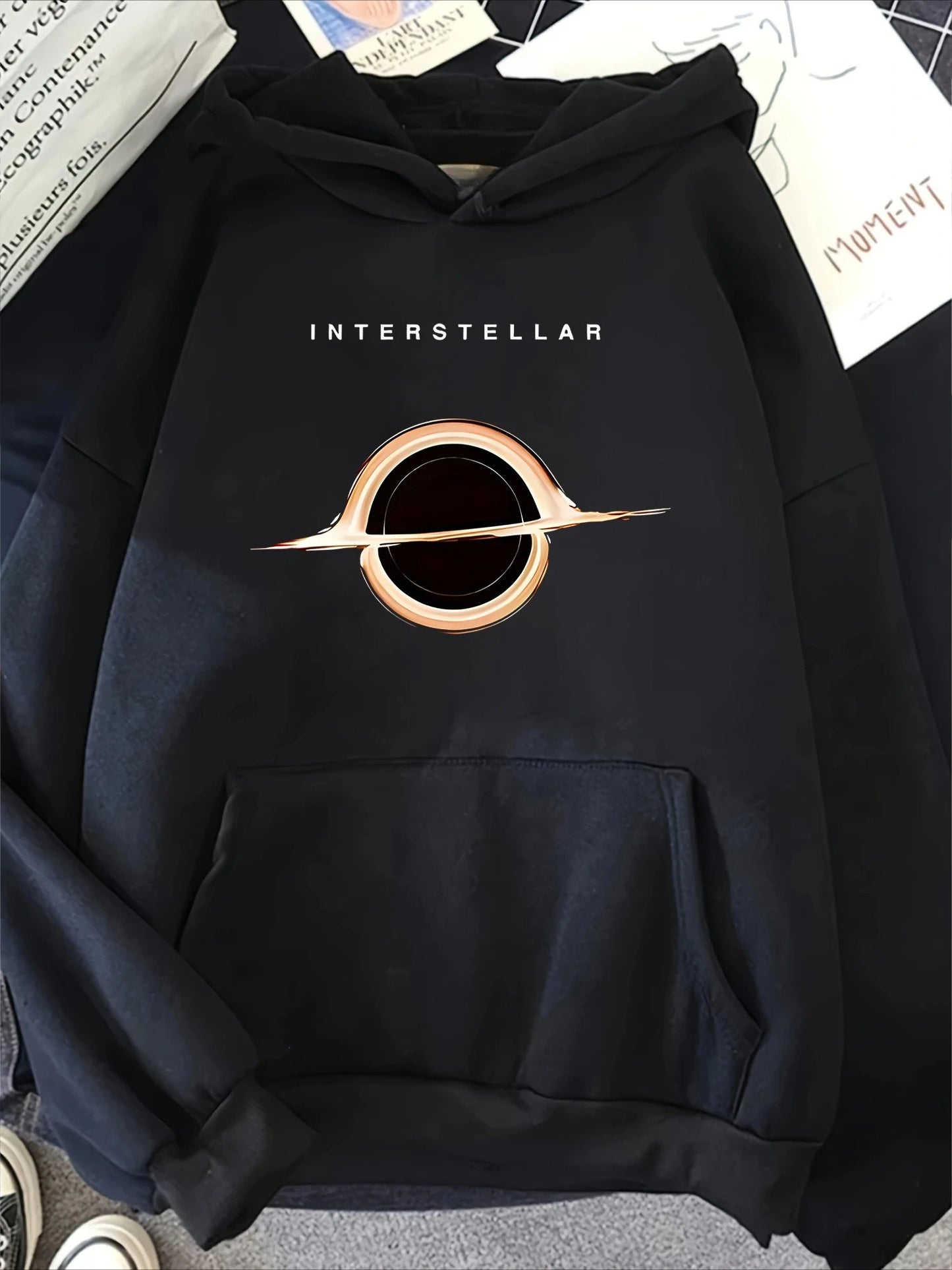 Women Hoodies 2025 Winter Autumn Clothes Creative Interstellar Y2k Sweatshirt Top Hoodie Long Sleeve Women's Casual Clothing