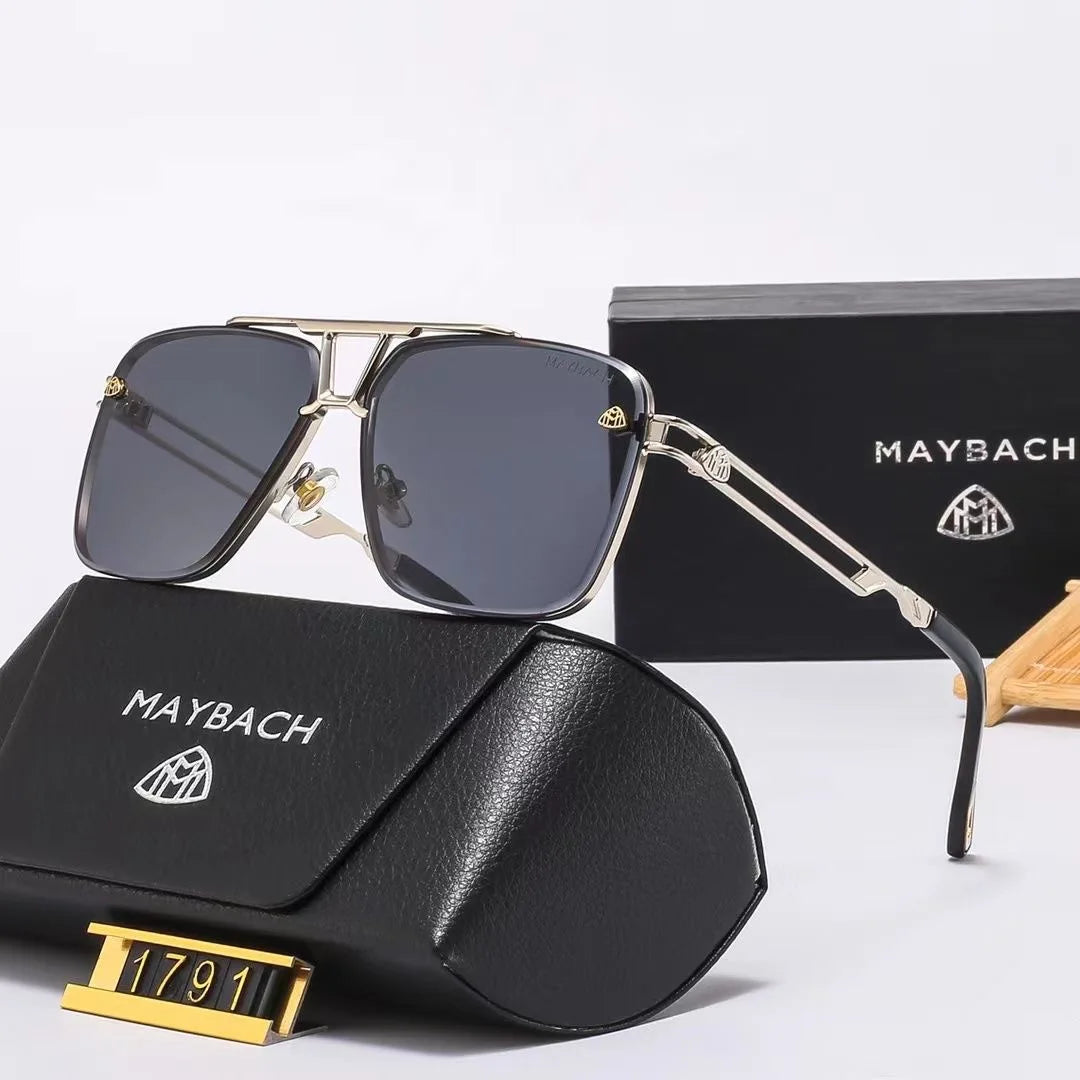MAYBACH Luxury brand Sunglasses for Men and women Classic Sun Glasses High Quality Eyewears Pilot Goggle UV 400 Protection 17911