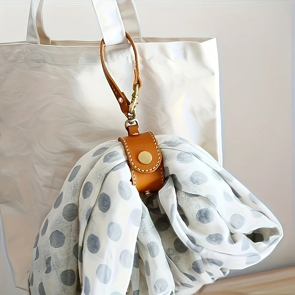 Travel Accessories Clip - Multifunctional Scarf, Glove and Hat Holder, Suitable for Suitcases and Bags, Fashionable Round Design