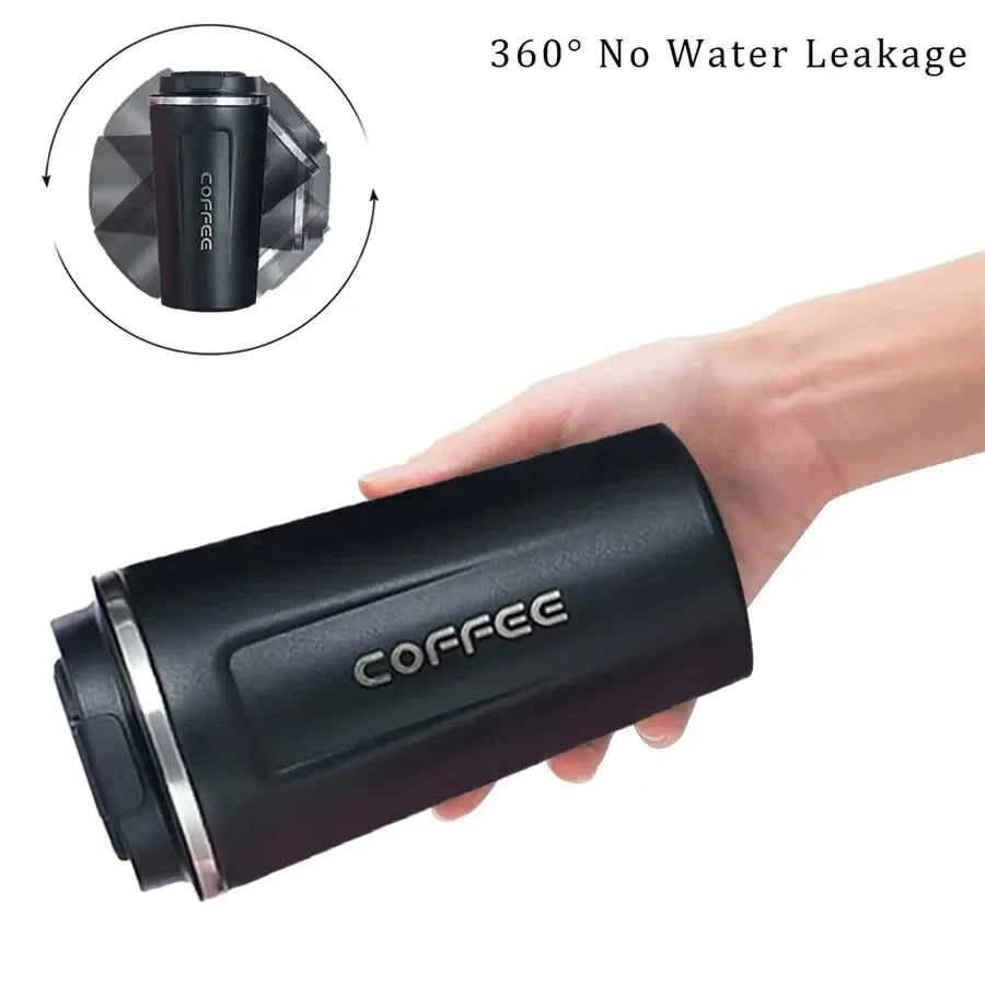 1pc 510ml Stainless Steel Smart Coffee Tumbler  Cup With Intelligent Temperature Display Portable Travel Mug