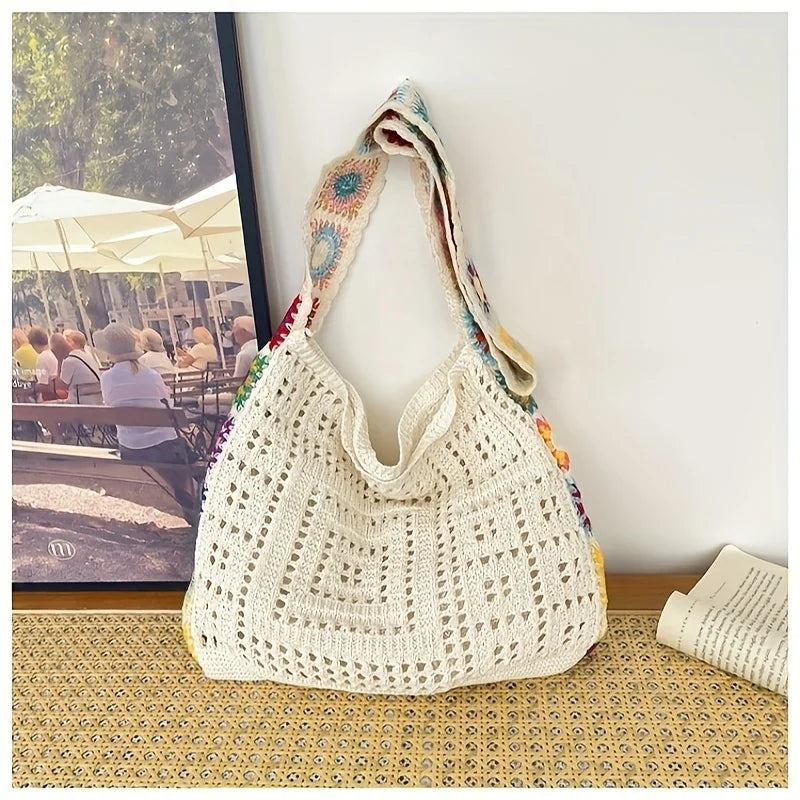 Women Handbag Fashionable Knitted Bags, Crossbody Bags, Shoulder Bags, Hand Hook Bags, Women's Bags