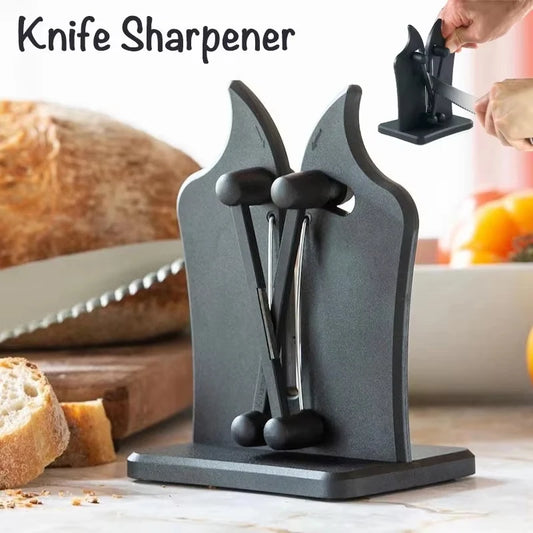 Kitchen Knife Sharpener Easy and Safe Knife Sharpening Tool Damascus Knife Kitchen Tools Manual Chef Kitchen Knife Supplies