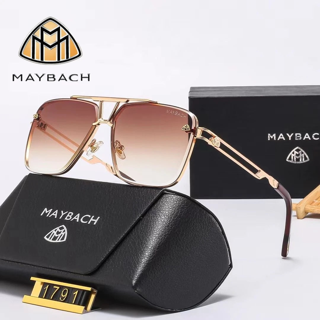 MAYBACH Luxury brand Sunglasses for Men and women Classic Sun Glasses High Quality Eyewears Pilot Goggle UV 400 Protection 17911
