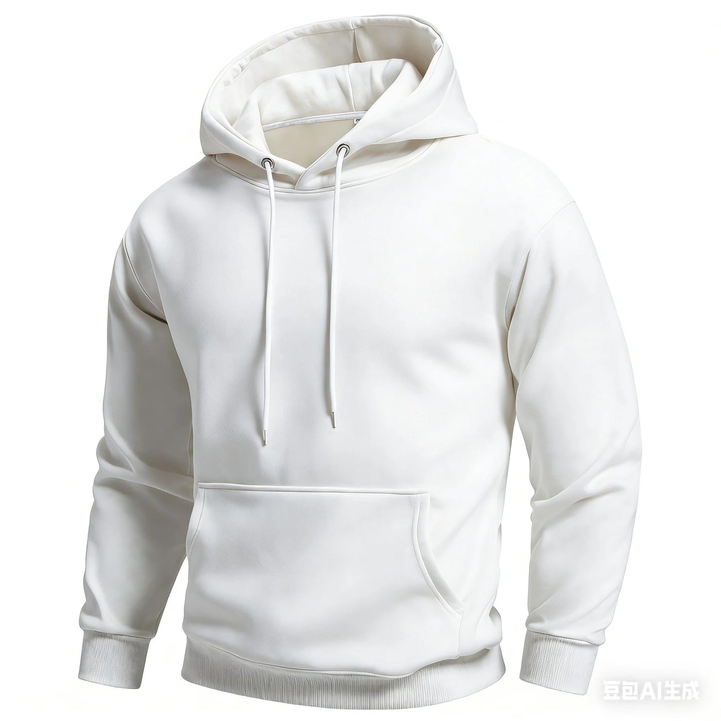 Men's casual long sleeved hoodie  fashionable round neck solid color hoodie  can be machine  washed as  a  surprise gift