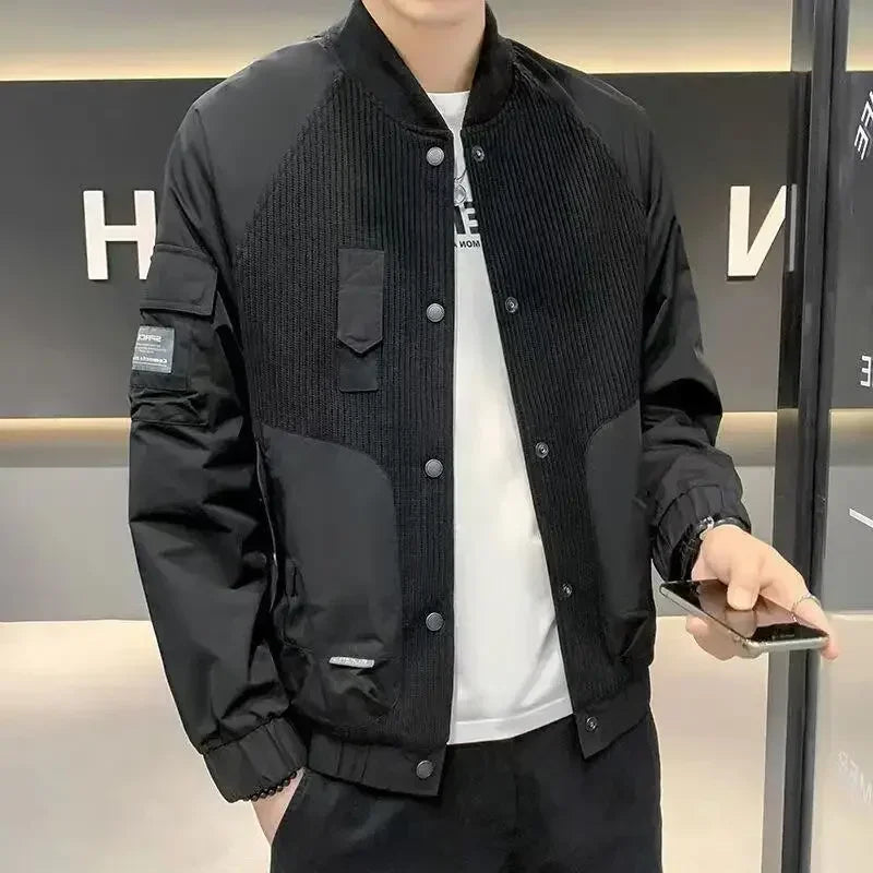 Men's Baseball Jackets New In Male Coats Stylish Y2k Luxury Designer Fast Delvery Joker Cold Vintage Cheap Clothes Offer Trendy