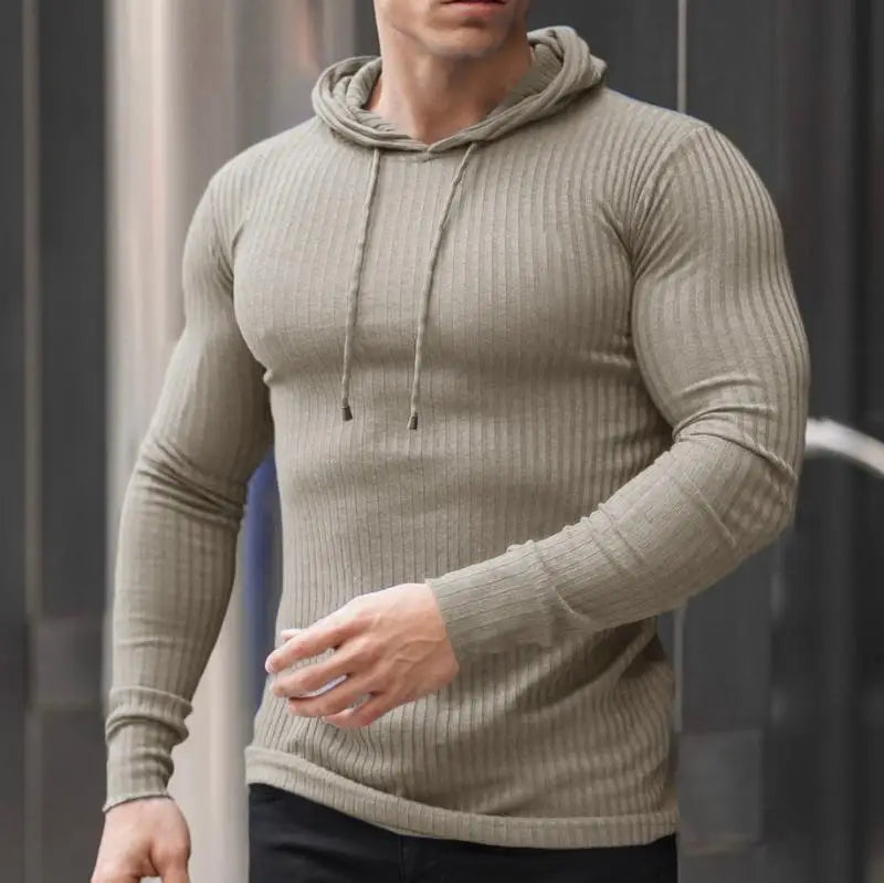 Hooded Shirt Casual Sports Clothing Fashion Gym Man Hoodies Outdoor Running New In Sweatshirts Men Popular Pullovers Large Size