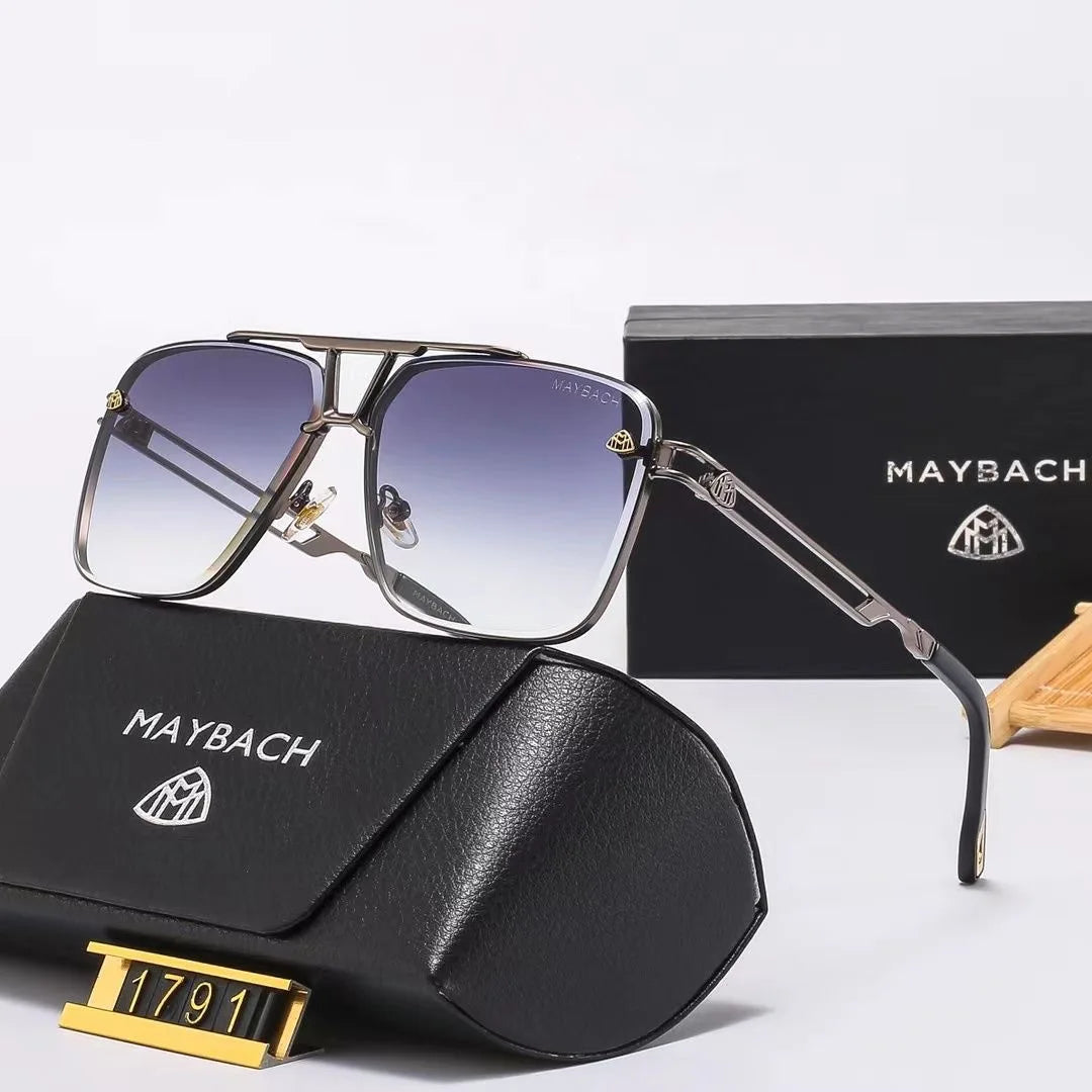 MAYBACH Luxury brand Sunglasses for Men and women Classic Sun Glasses High Quality Eyewears Pilot Goggle UV 400 Protection 17911