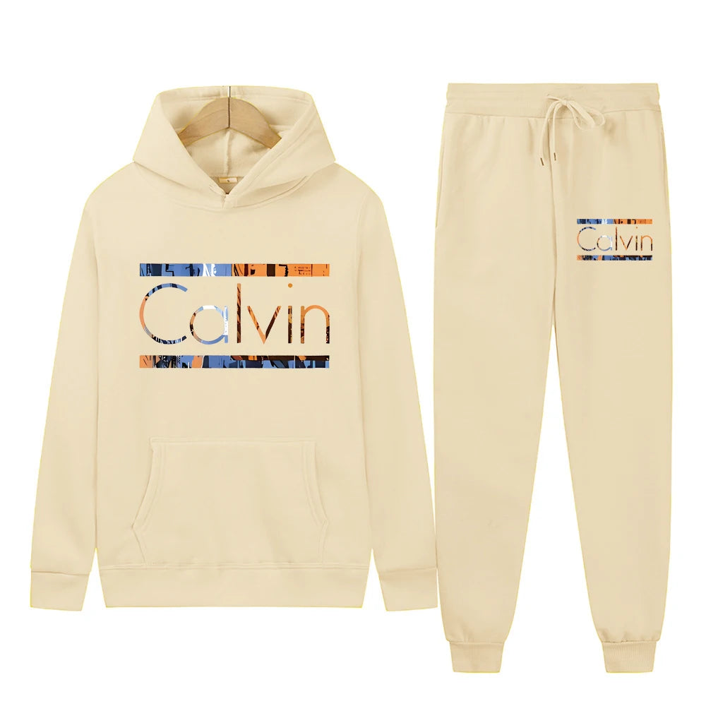Men's hoodie sets are trendy for casual and home wear in autumn and winter, with a variety of colors to choose from
