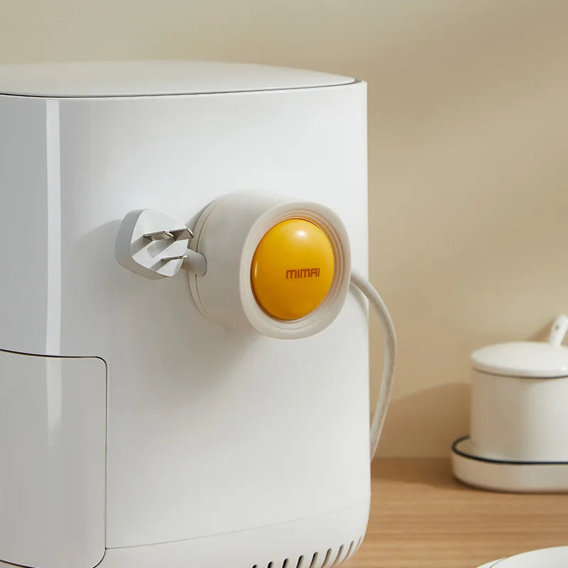 Cord Organizer No-Drill Plug Fixing Cable Management Data Cable Desktop Traceless Wire Wrap Organizer